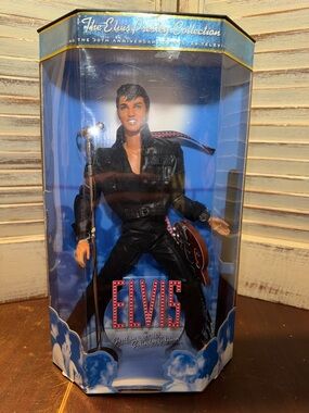 1998 Mattel Elvis 68 Comeback Special Doll NRFB